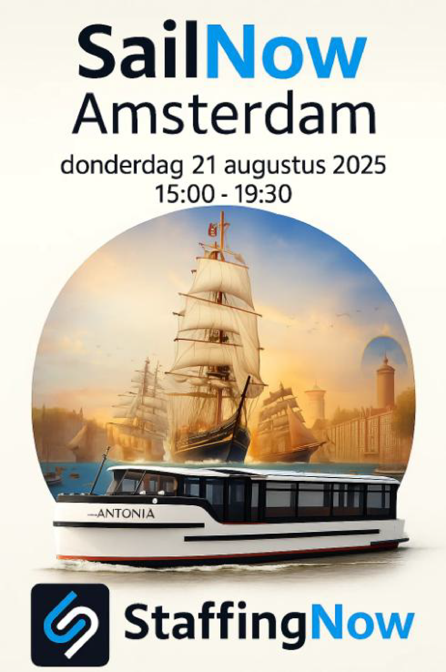 SailNow Amsterdam uitnodiging